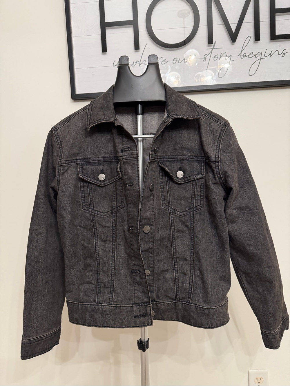 5.11 Tactical Women's Black Washed Denim Jacket